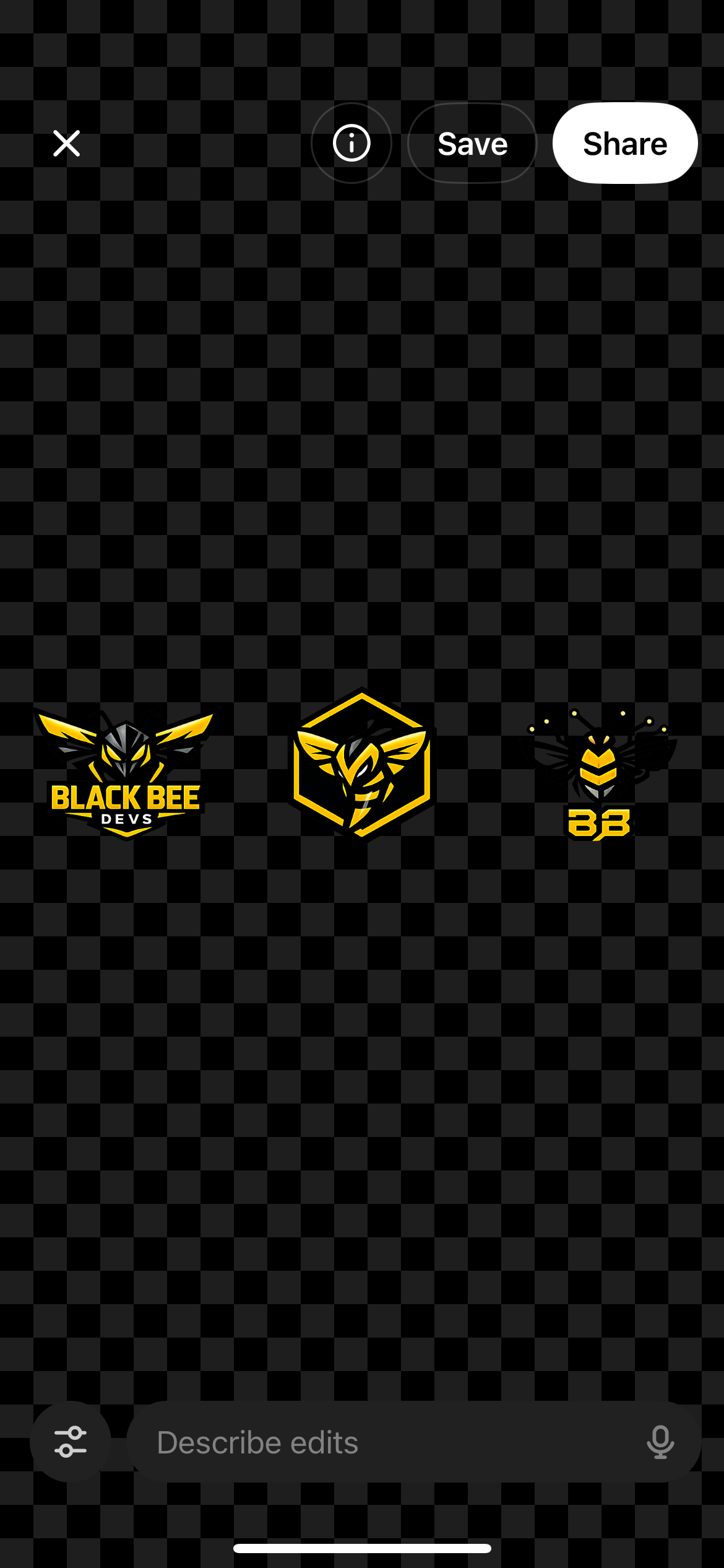 BlackBeeDevs logo spread